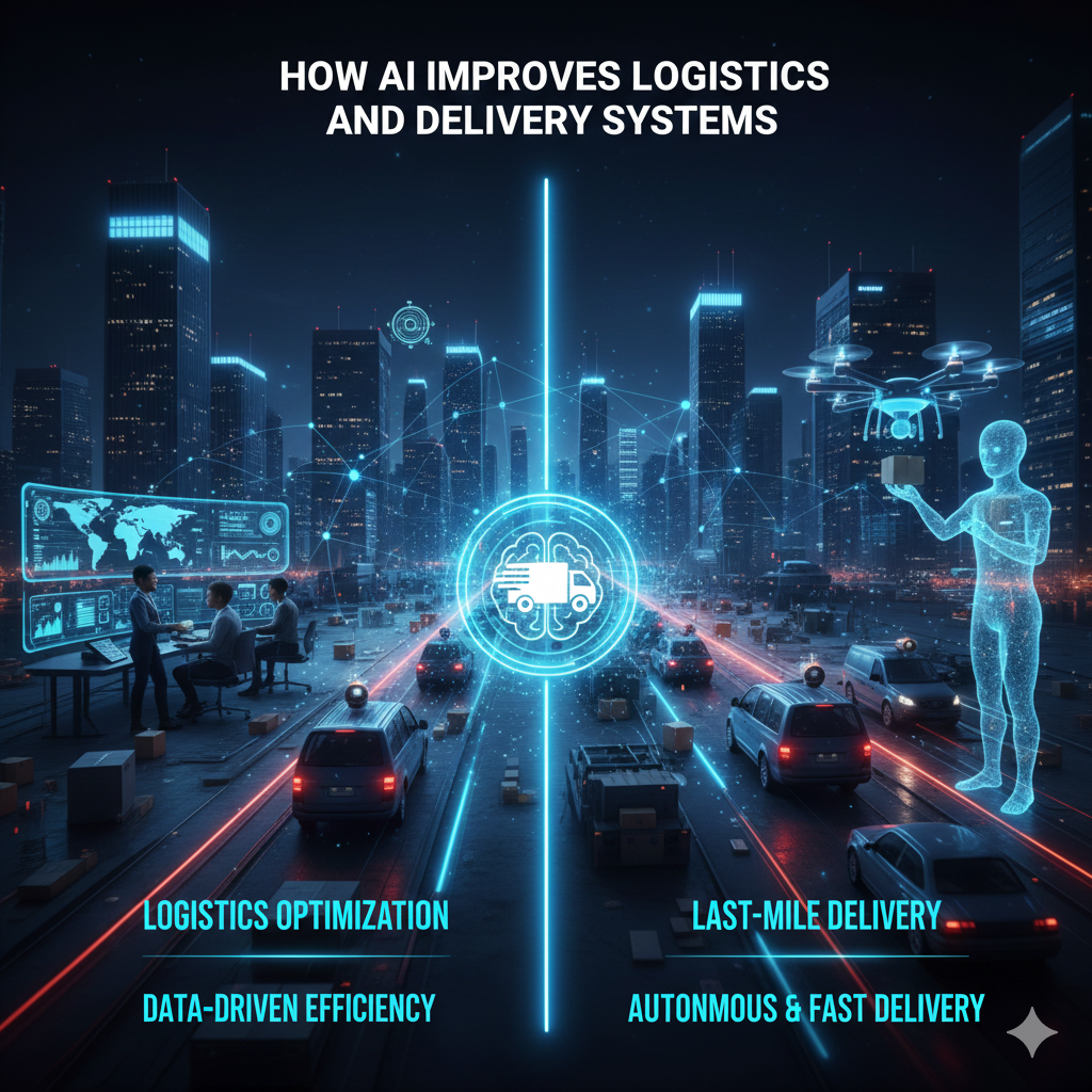 How AI Improves Logistics and Delivery Systems