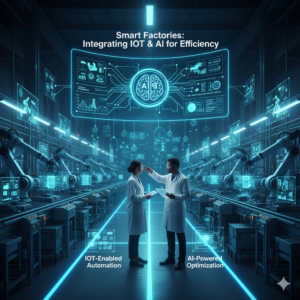 Smart Factories: Integrating IoT and AI for Efficiency