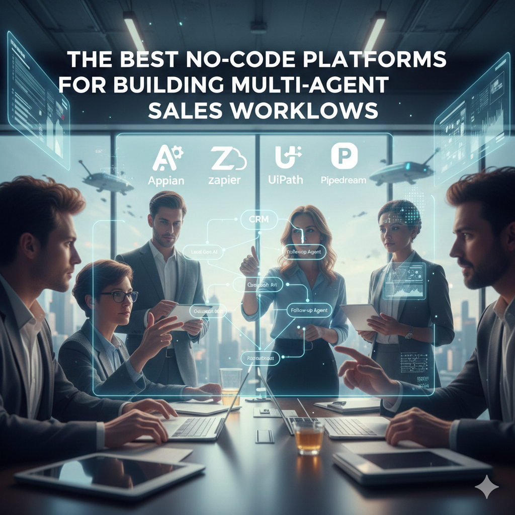 The Best No-Code Platforms for Building Multi-Agent Sales Workflows