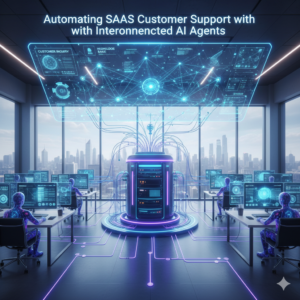 Automating SaaS Customer Support with Interconnected AI Agents