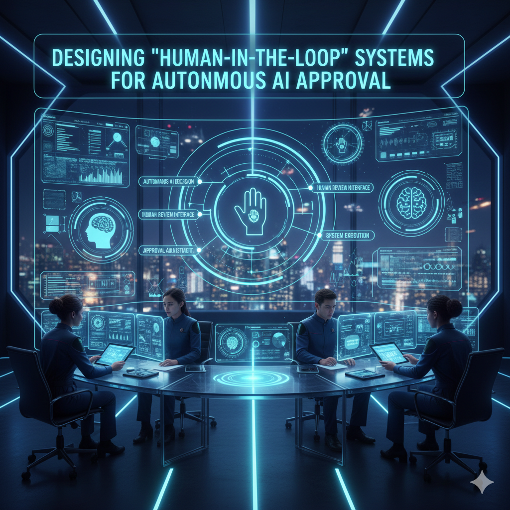 Designing "Human-in-the-Loop" Systems for Autonomous AI Approval