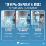 Top HIPAA-Compliant AI Tools for Private Mental Health Practices