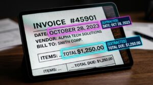 How to Extract Specific Data from Scanned Invoices Using Built-In OS Vision Tools