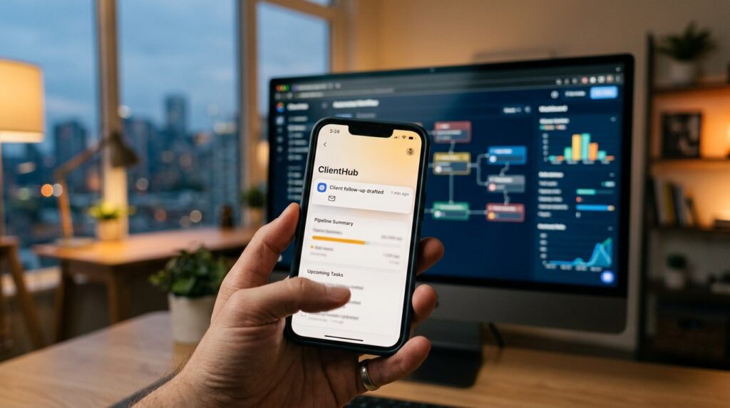 Automating Client Follow-Up Emails Based on CRM Status Changes Using Zapier and AI