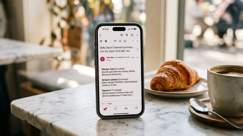Using AI to Summarize Slack Channels and Send Daily Digest Emails Automatically
